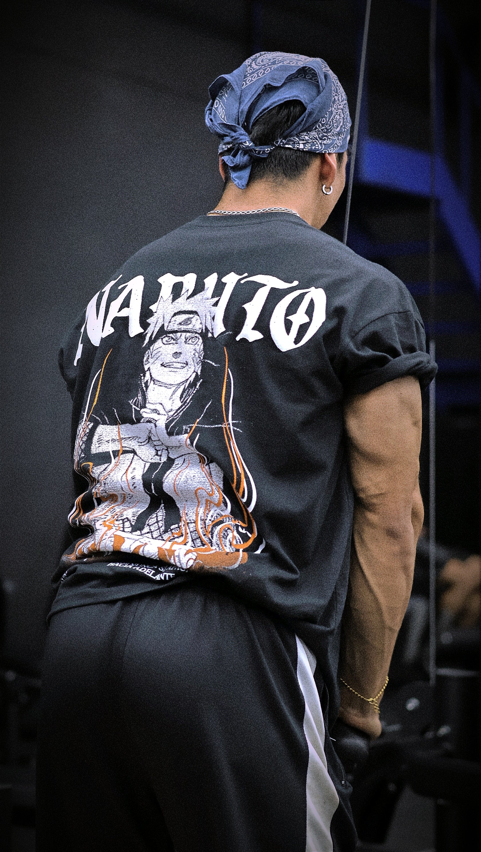 PLAYERA DE NARUTO PARA GYM
